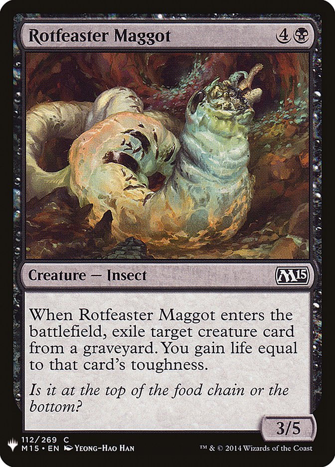 Rotfeaster Maggot [Mystery Booster] | Spectrum Games