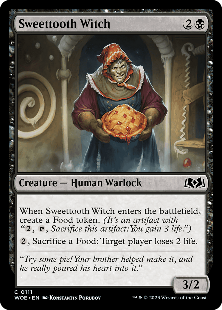 Sweettooth Witch [Wilds of Eldraine] | Spectrum Games