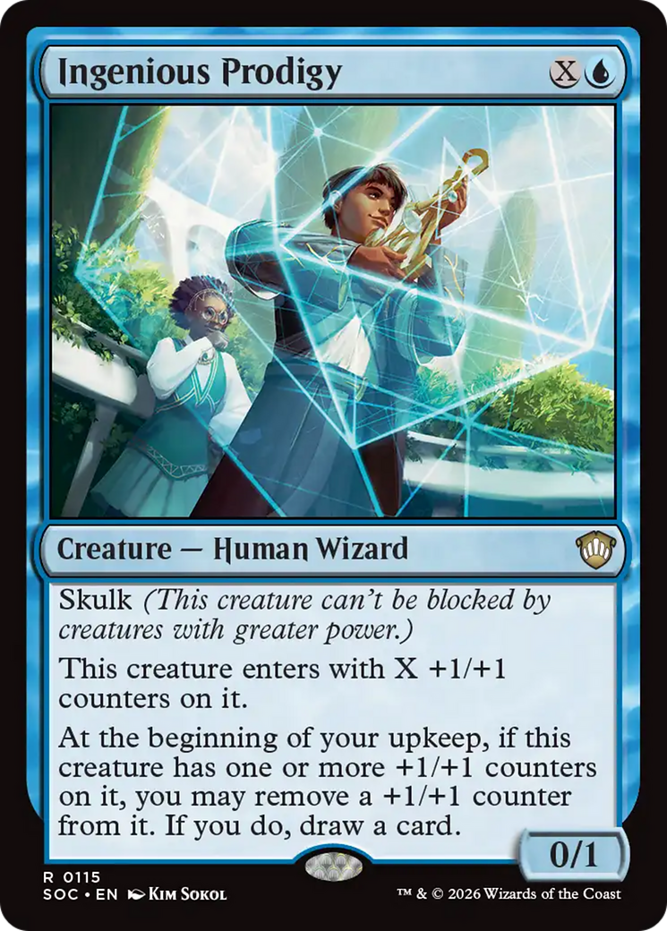 Ingenious Prodigy [Secrets of Strixhaven Commander] | Spectrum Games