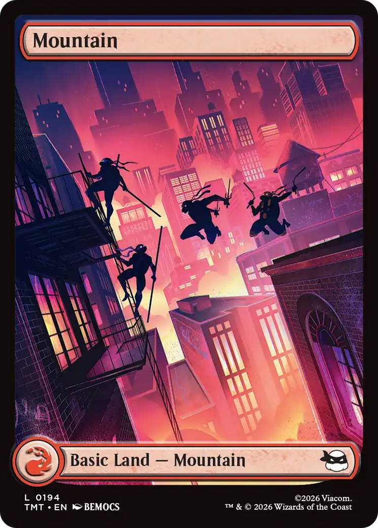 Mountain (0194) [Teenage Mutant Ninja Turtles] | Spectrum Games
