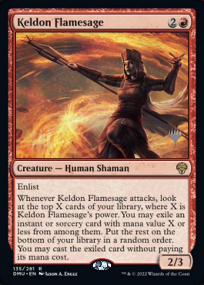 Keldon Flamesage (Promo Pack) [Dominaria United Promos] | Spectrum Games