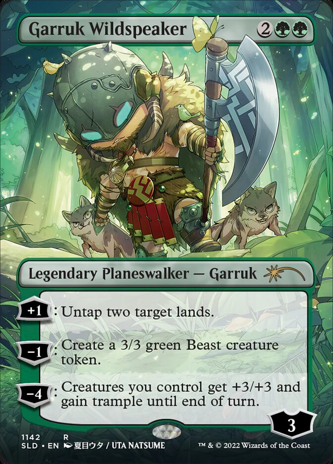 Garruk Wildspeaker (Borderless) [Secret Lair Drop Series] | Spectrum Games