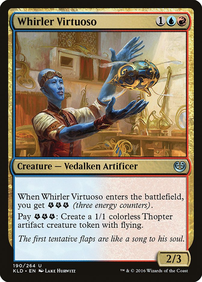 Whirler Virtuoso [Kaladesh] | Spectrum Games