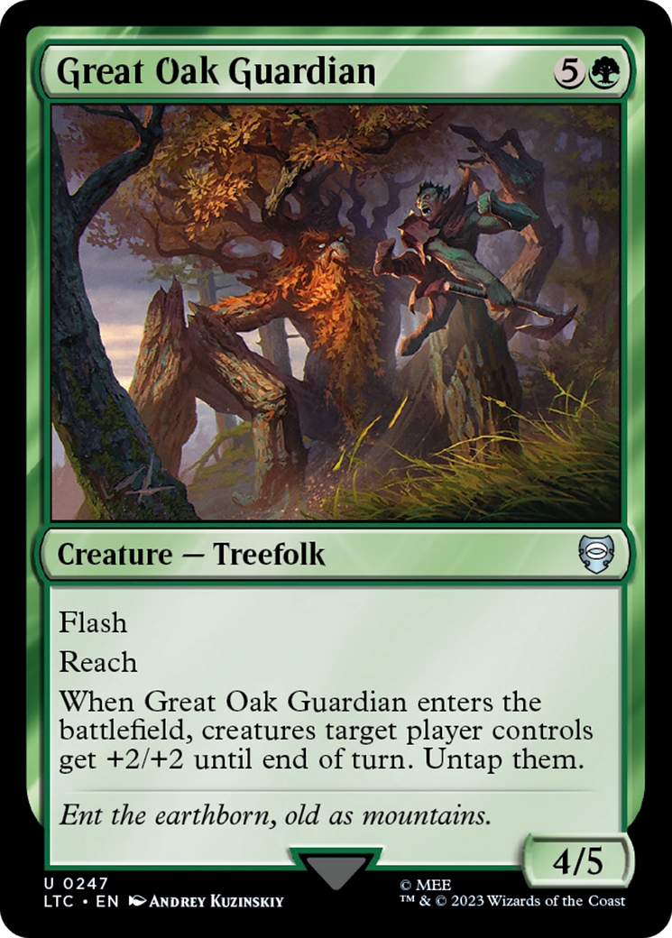 Great Oak Guardian [The Lord of the Rings: Tales of Middle-Earth Commander] | Spectrum Games
