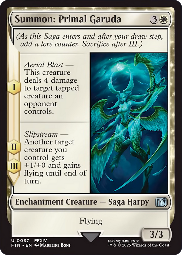 Summon: Primal Garuda [FINAL FANTASY] | Spectrum Games
