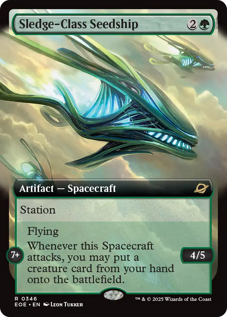 Sledge-Class Seedship (Extended Art) [Edge of Eternities] | Spectrum Games
