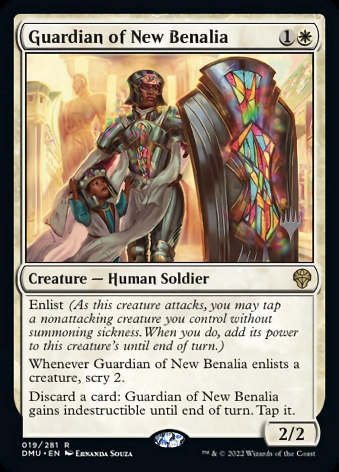 Guardian of New Benalia (Promo Pack) [Dominaria United Promos] | Spectrum Games