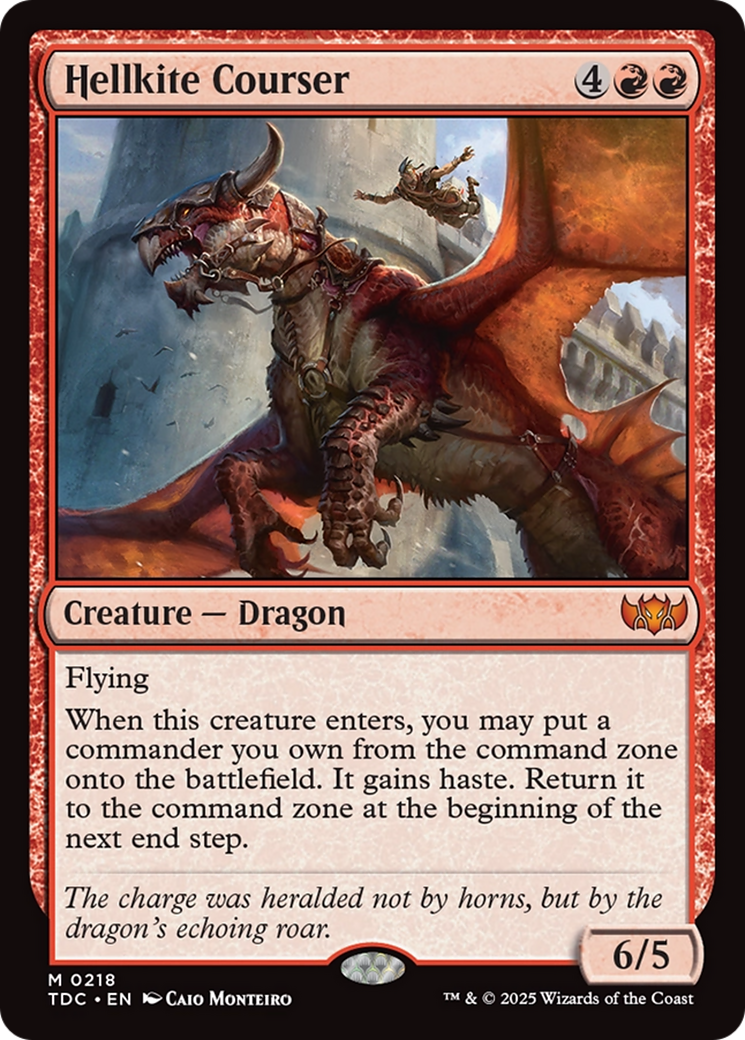 Hellkite Courser [Tarkir: Dragonstorm Commander] | Spectrum Games