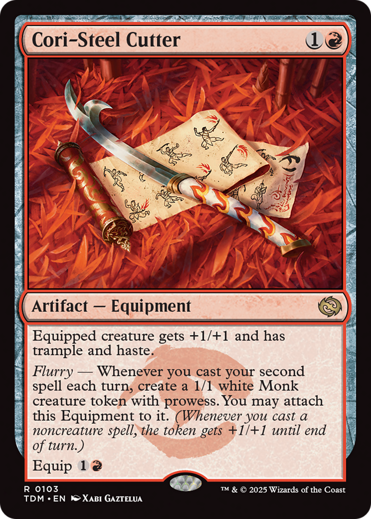 Cori-Steel Cutter [Tarkir: Dragonstorm] | Spectrum Games