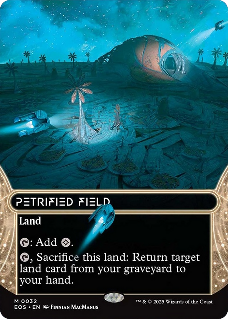 Petrified Field (0032) (Borderless) [Edge of Eternities: Stellar Sights] | Spectrum Games