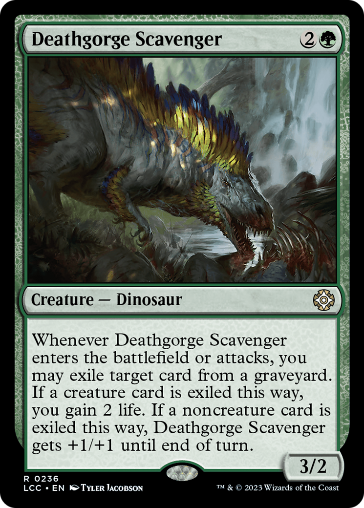Deathgorge Scavenger [The Lost Caverns of Ixalan Commander] | Spectrum Games