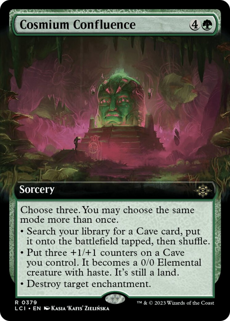 Cosmium Confluence (Extended Art) [The Lost Caverns of Ixalan] | Spectrum Games