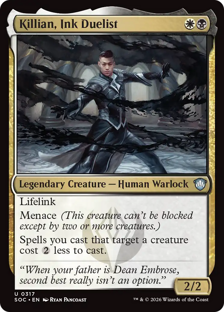 Killian, Ink Duelist [Secrets of Strixhaven Commander] | Spectrum Games