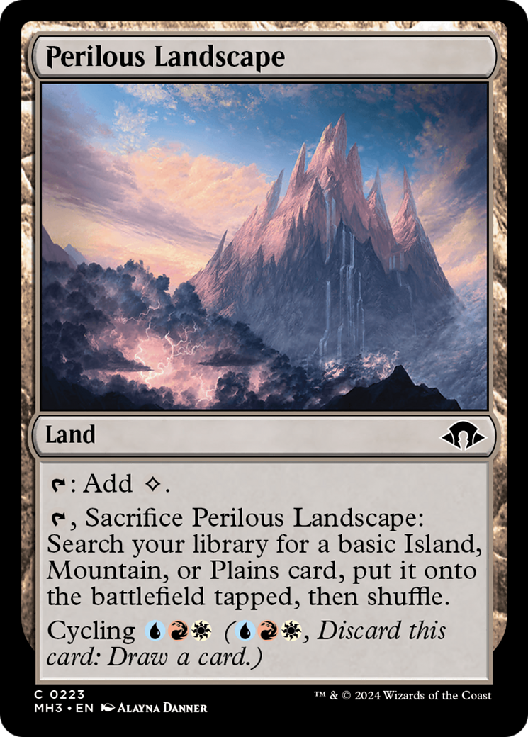 Perilous Landscape [Modern Horizons 3] | Spectrum Games
