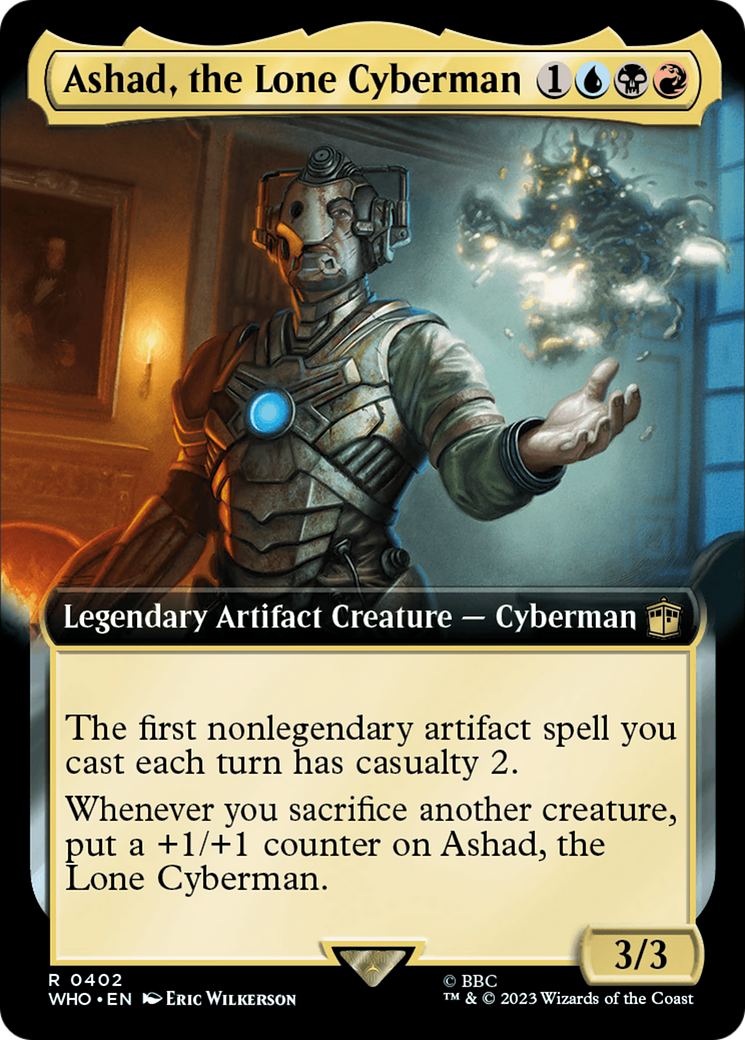 Ashad, the Lone Cyberman (Extended Art) [Doctor Who] | Spectrum Games
