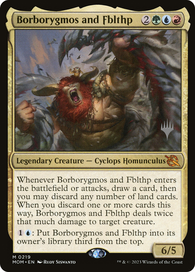 Borborygmos and Fblthp (Promo Pack) [March of the Machine Promos] | Spectrum Games