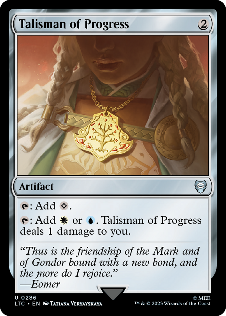 Talisman of Progress [The Lord of the Rings: Tales of Middle-Earth Commander] | Spectrum Games