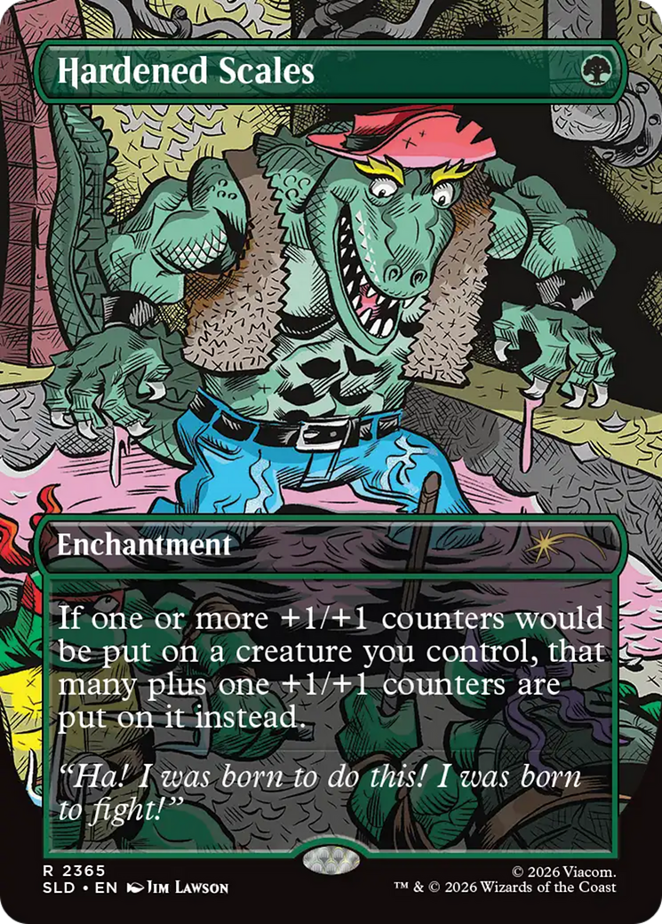Hardened Scales [Secret Lair Drop Series] | Spectrum Games