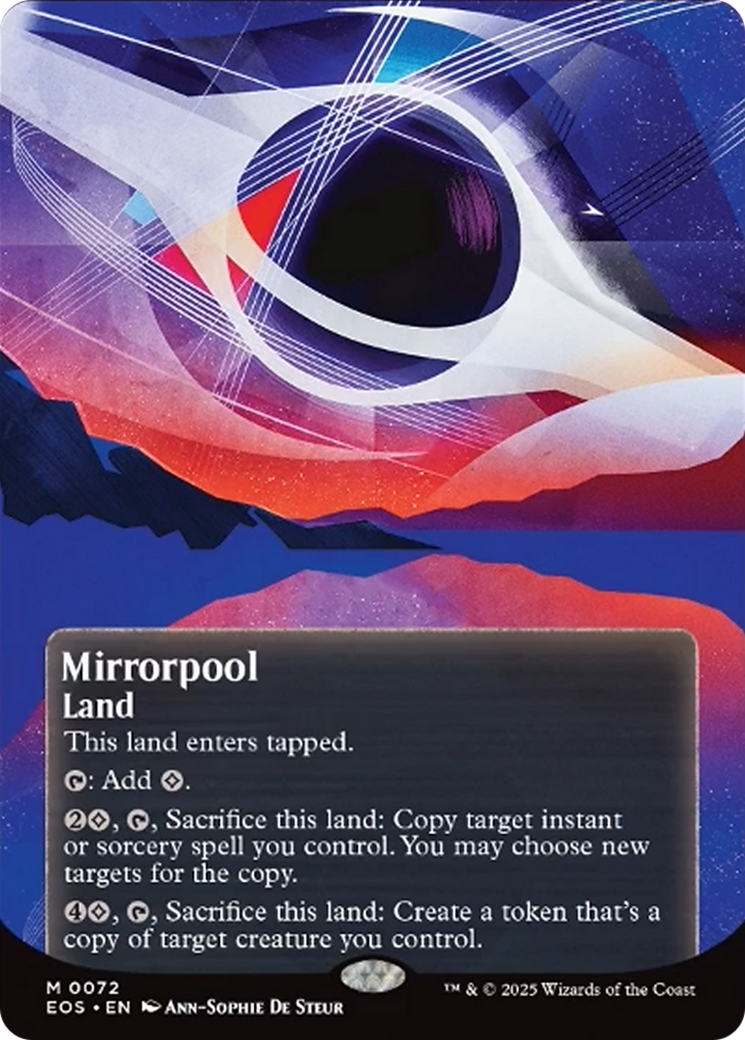 Mirrorpool (0072) (Borderless) [Edge of Eternities: Stellar Sights] | Spectrum Games