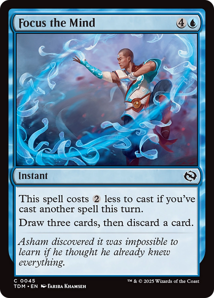 Focus the Mind [Tarkir: Dragonstorm] | Spectrum Games