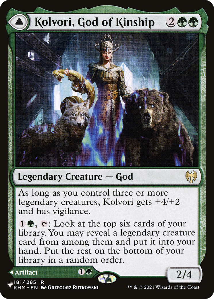 Kolvori, God of Kinship // The Ringhart Crest [Secret Lair: From Cute to Brute] | Spectrum Games