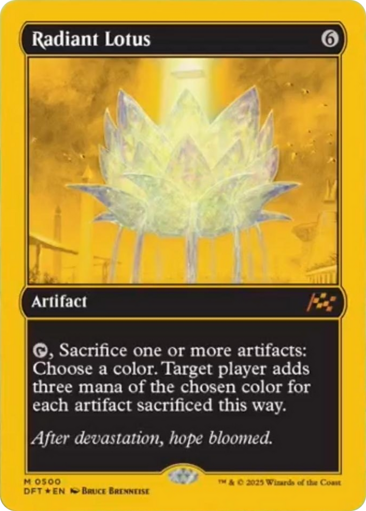 Radiant Lotus (First-Place Foil) [Aetherdrift] | Spectrum Games
