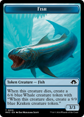 Servo // Fish Double-Sided Token [Modern Horizons 3 Tokens] | Spectrum Games