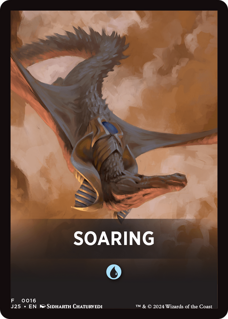 Soaring Theme Card [Foundations Jumpstart Front Cards] | Spectrum Games