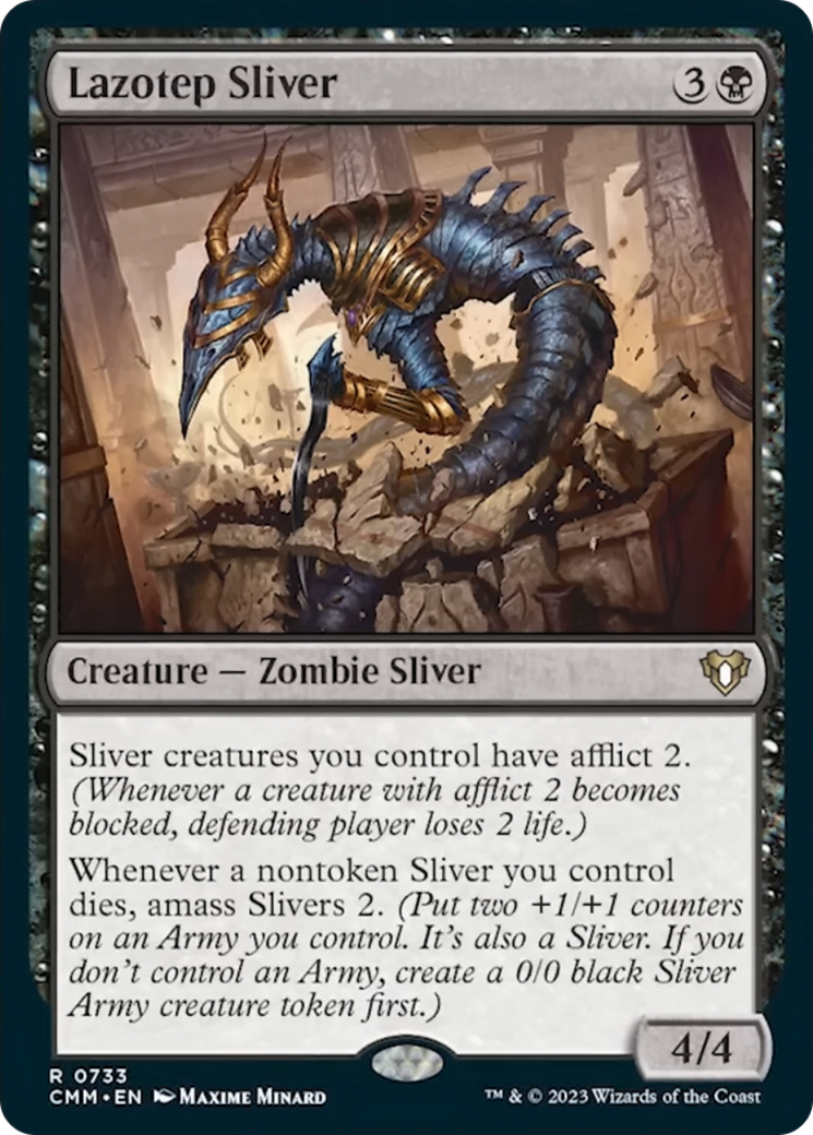 Lazotep Sliver [Commander Masters] | Spectrum Games