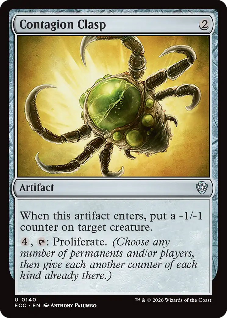Contagion Clasp [Lorwyn Eclipsed Commander] | Spectrum Games