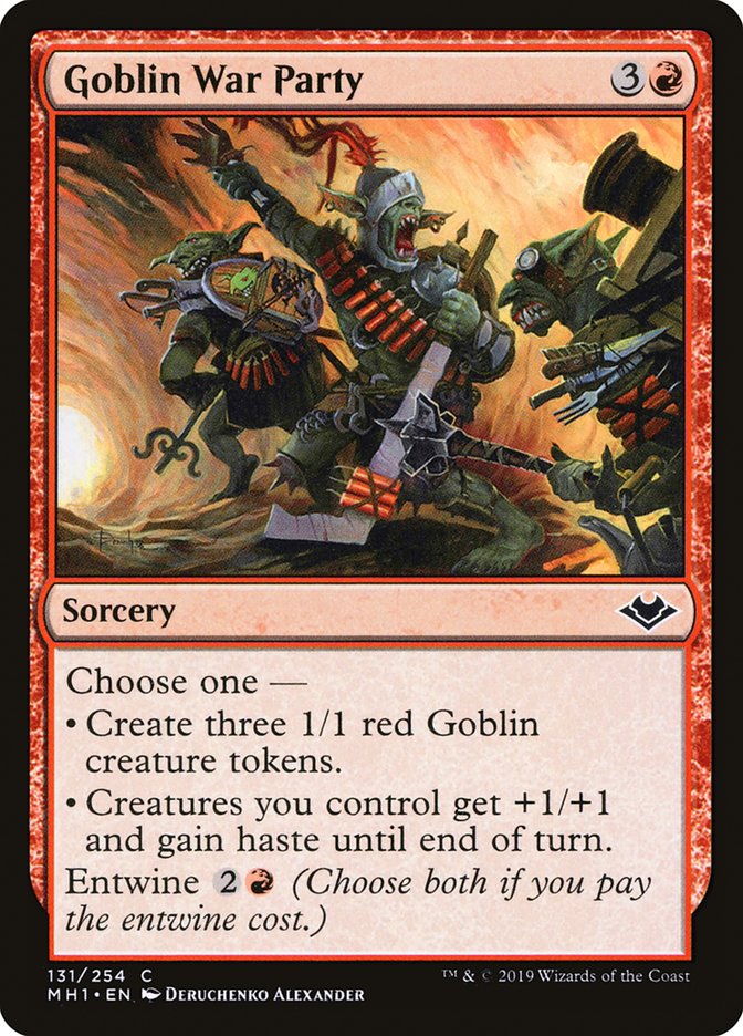 Goblin War Party [Modern Horizons] | Spectrum Games