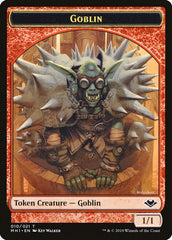 Goblin (010) // Golem (018) Double-Sided Token [Modern Horizons Tokens] | Spectrum Games