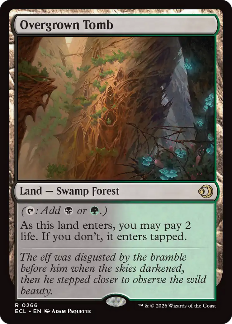 Overgrown Tomb [Lorwyn Eclipsed] | Spectrum Games