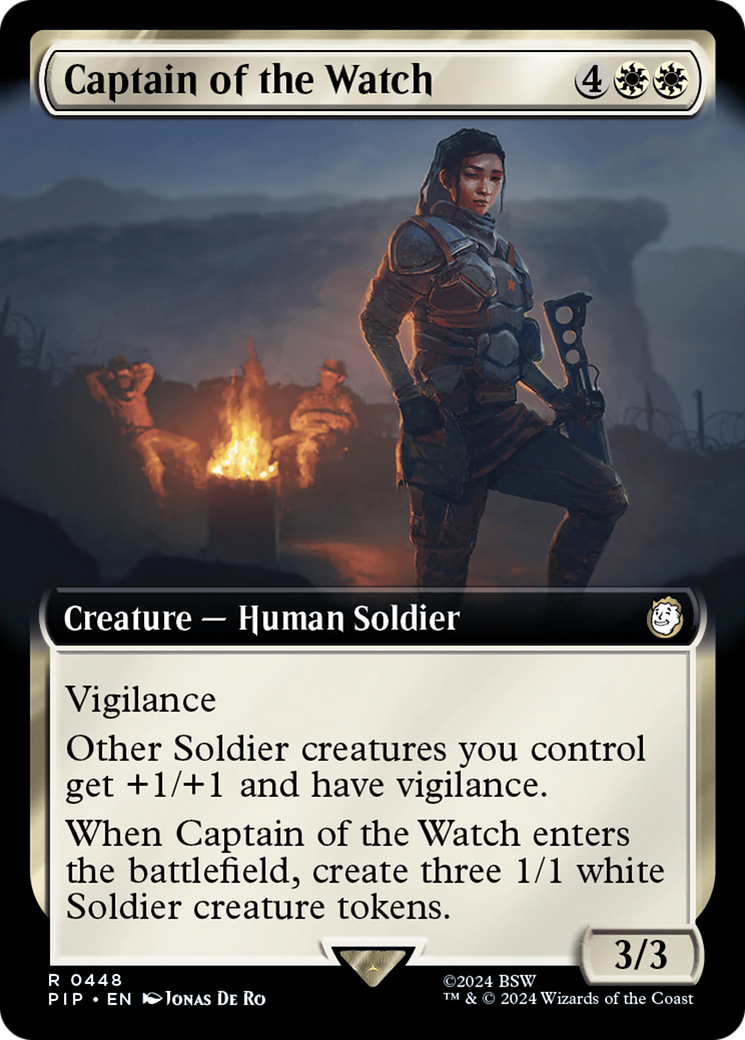 Captain of the Watch (Extended Art) [Fallout] | Spectrum Games