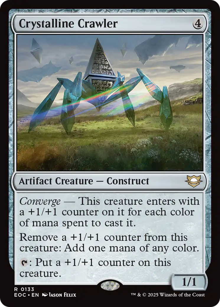 Crystalline Crawler [Edge of Eternities Commander] | Spectrum Games