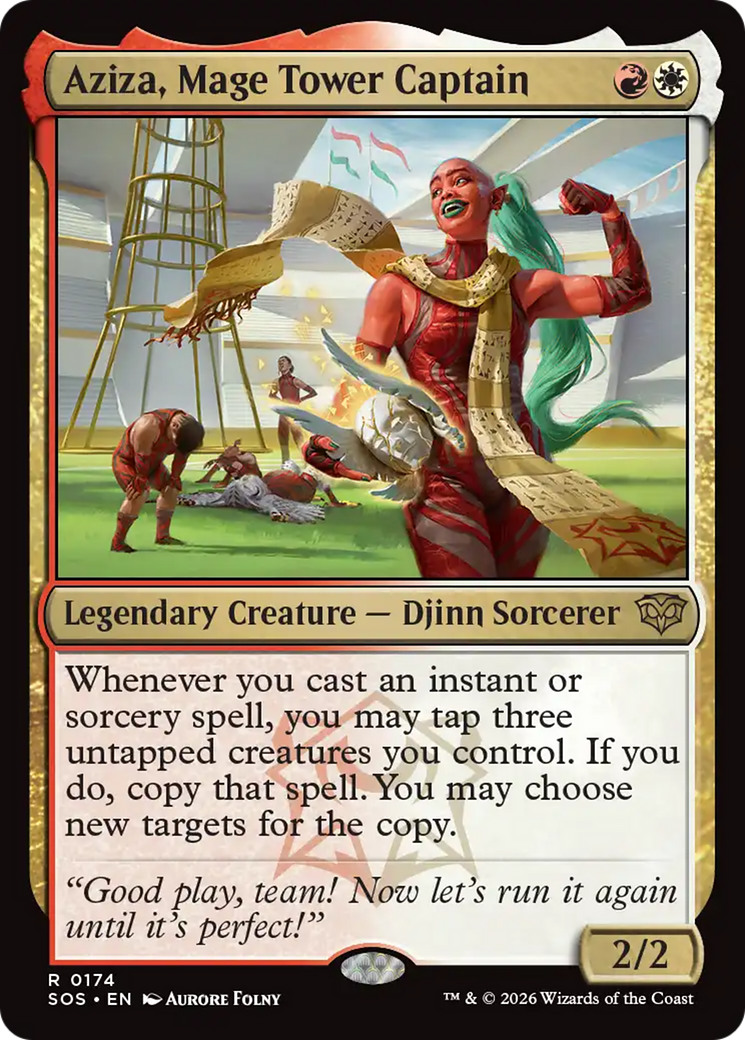 Aziza, Mage Tower Captain [Secrets of Strixhaven] | Spectrum Games