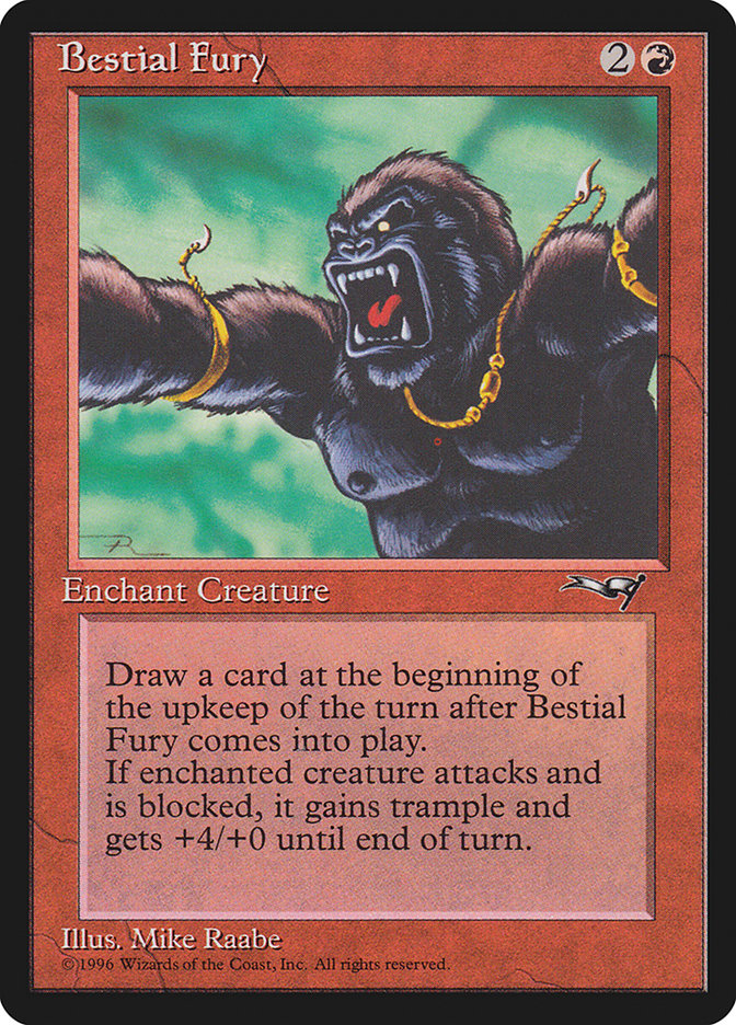 Bestial Fury (Looking Left) [Alliances] | Spectrum Games
