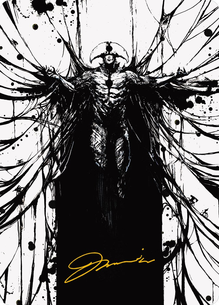 Sinew Dancer Art Card (Gold-Stamped Signature) [Phyrexia: All Will Be One Art Series] | Spectrum Games