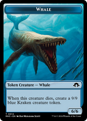 Whale // Energy Reserve Double-Sided Token [Modern Horizons 3 Tokens] | Spectrum Games