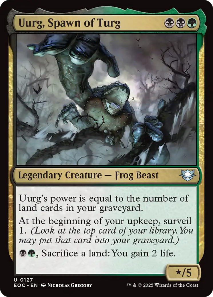 Uurg, Spawn of Turg [Edge of Eternities Commander] | Spectrum Games