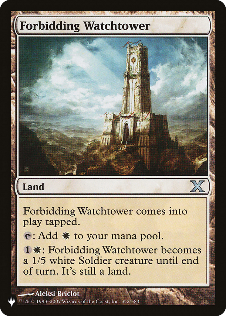 Forbidding Watchtower [The List] | Spectrum Games