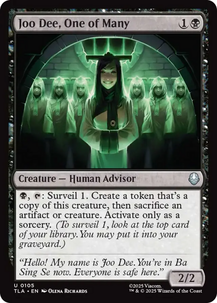 Joo Dee, Public Servant - Sakashima of a Thousand Faces (Borderless) [Avatar: The Last Airbender: Eternal-Legal] | Spectrum Games