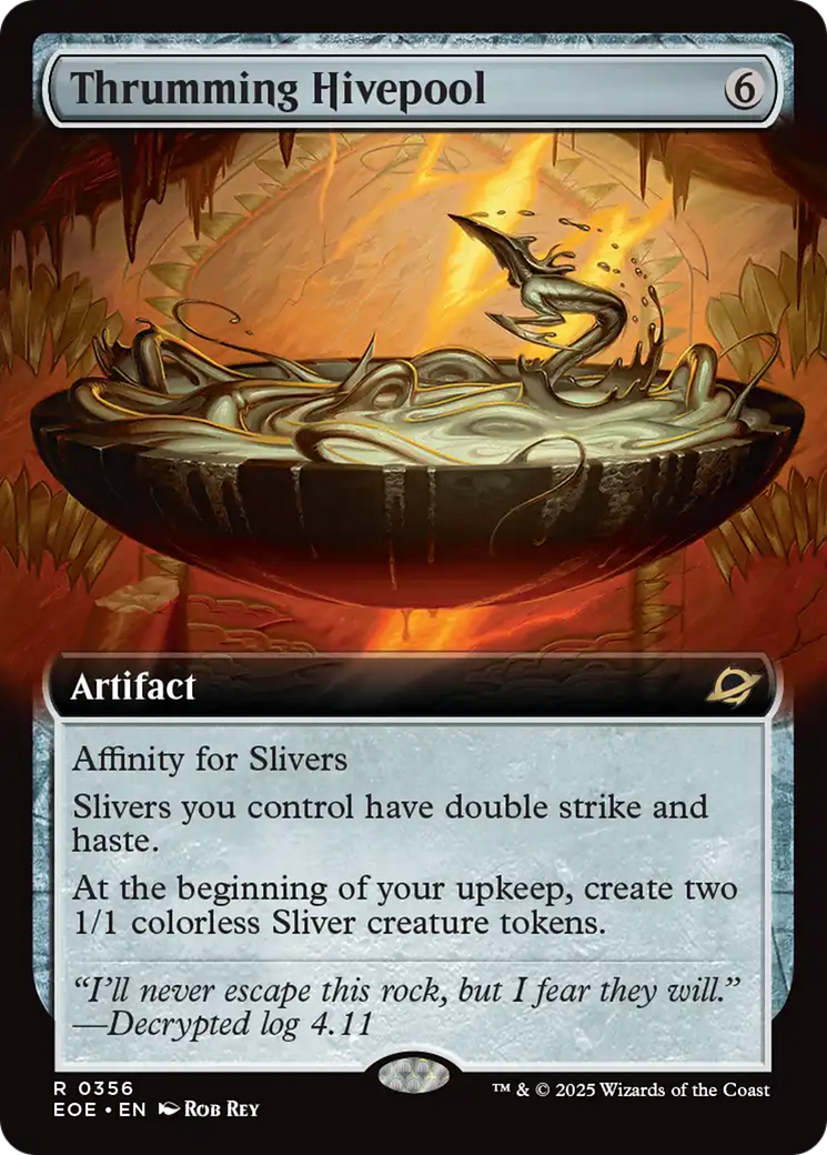 Thrumming Hivepool (Extended Art) [Edge of Eternities] | Spectrum Games