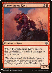 Flametongue Kavu [Mystery Booster] | Spectrum Games