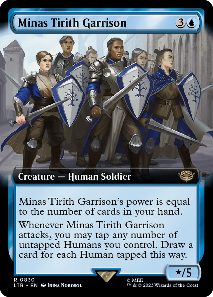 Minas Tirith Garrison (Extended Art) [The Lord of the Rings: Tales of Middle-Earth] | Spectrum Games