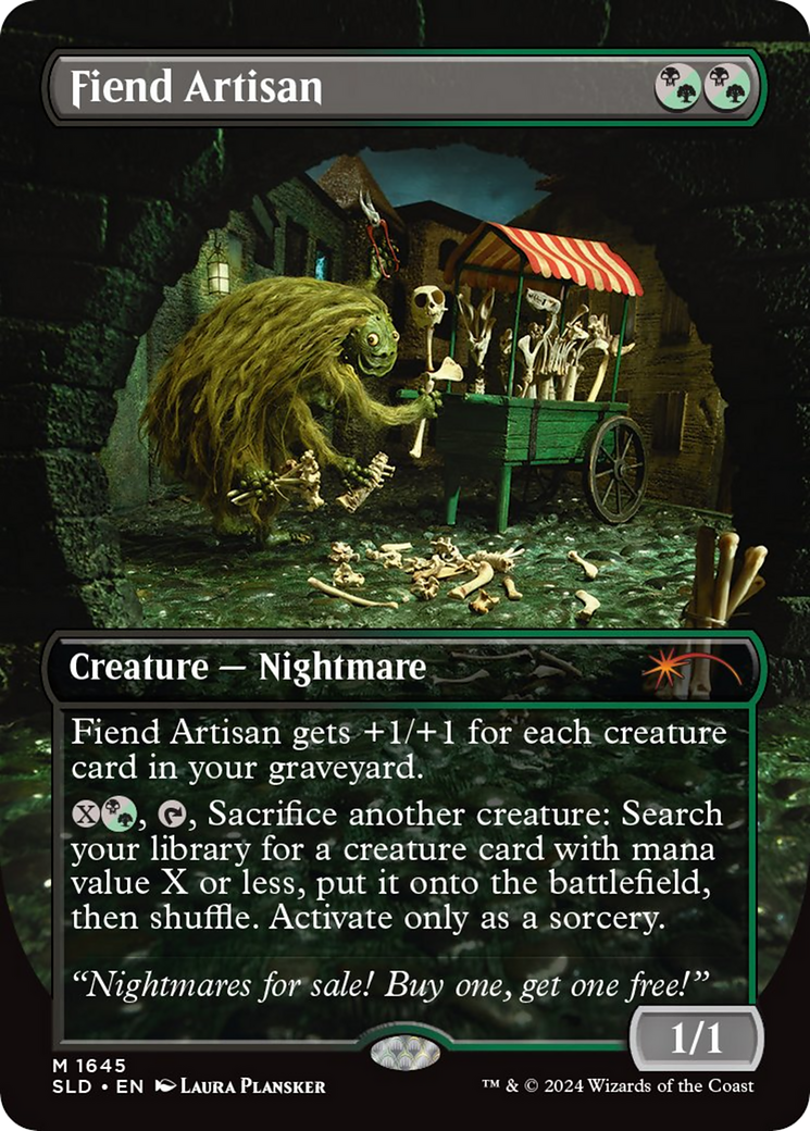 Fiend Artisan (Rainbow Foil) [Secret Lair Drop Series] | Spectrum Games