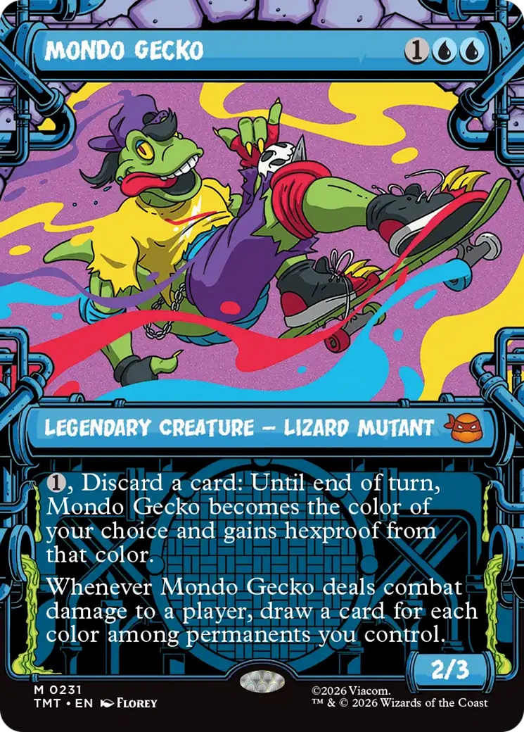 Mondo Gecko (Showcase) [Teenage Mutant Ninja Turtles] | Spectrum Games