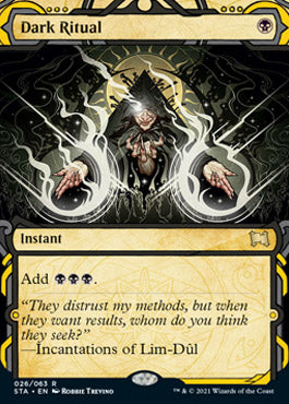 Dark Ritual (Foil Etched) [Strixhaven: Mystical Archive] | Spectrum Games