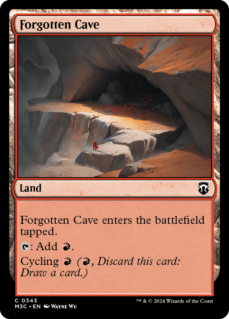 Forgotten Cave (Ripple Foil) [Modern Horizons 3 Commander] | Spectrum Games