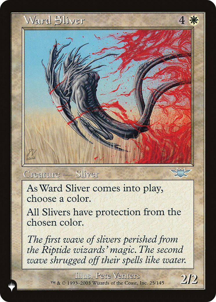 Ward Sliver [The List Reprints] | Spectrum Games